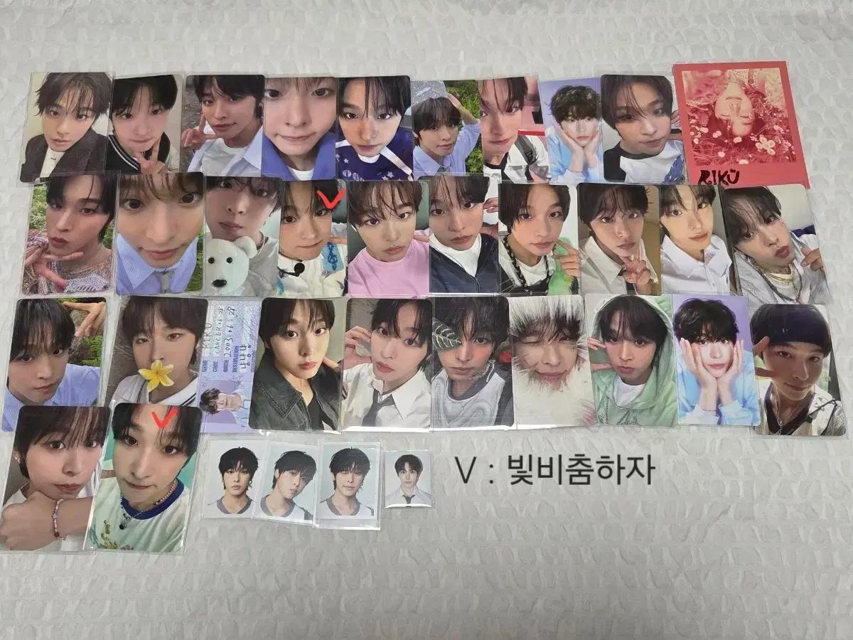 엔시티위시 리쿠 포카(스테디,송버드,팝팝,서프,컬러,미공포,트레카,증사