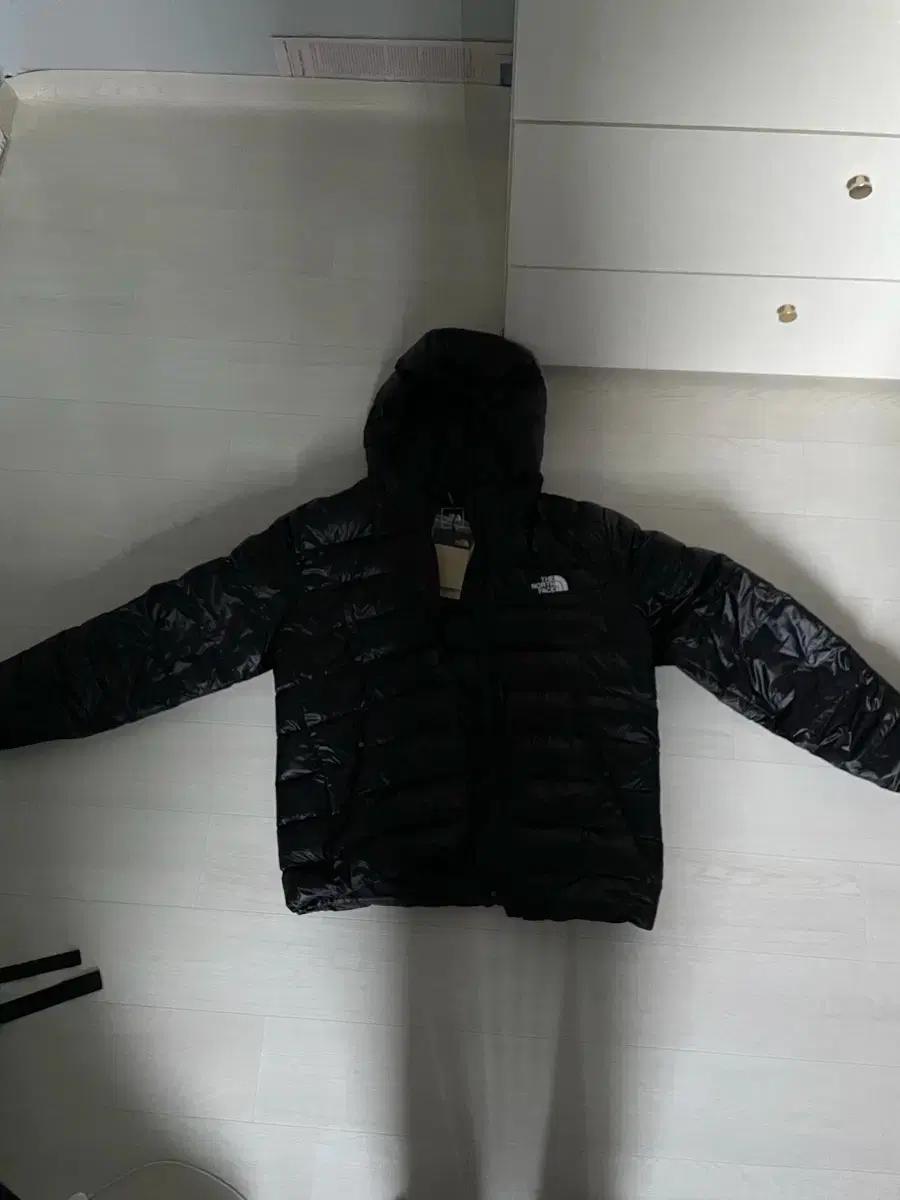 노스페이스 마티에르 EX RDS 다운 후디 블랙