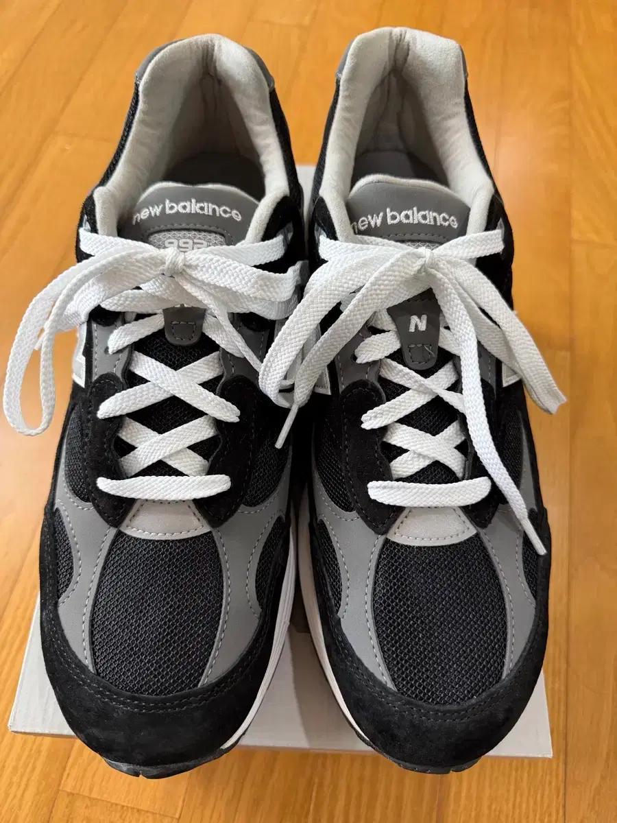 뉴발란스 992 블랙/그레이 운동화