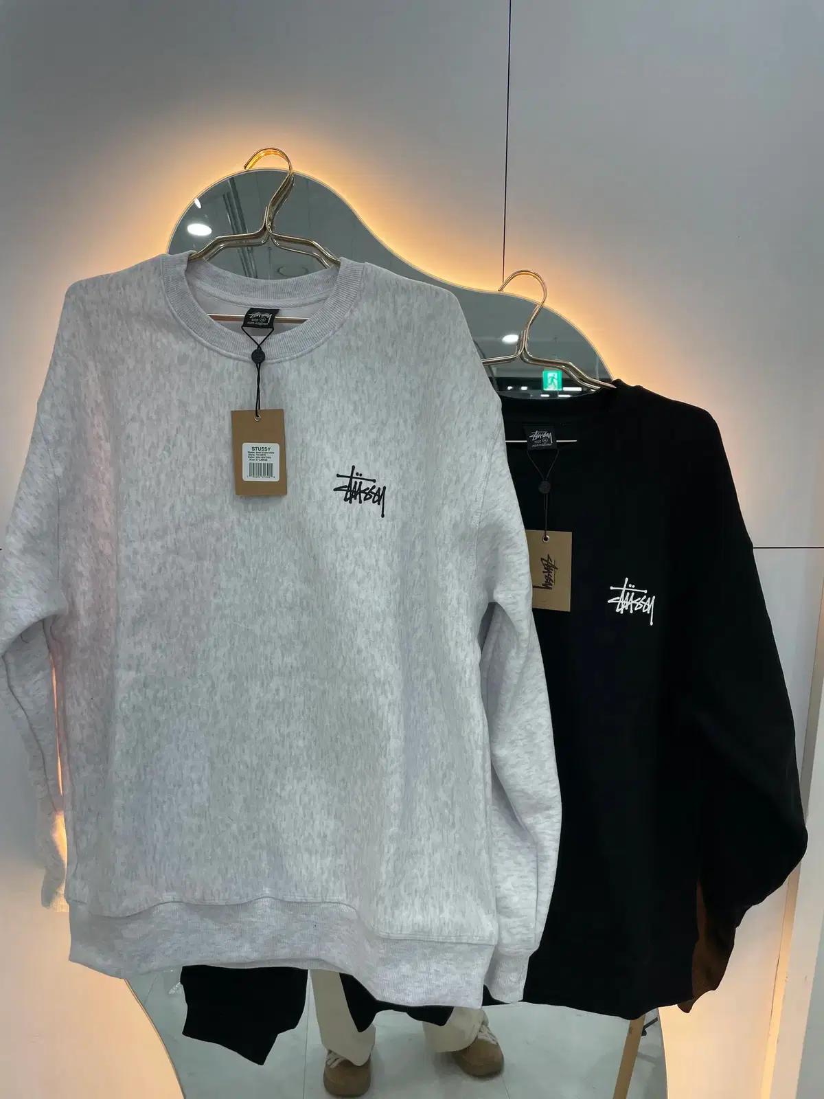 [새상품] [초특가] 스투시 베이직 맨투맨