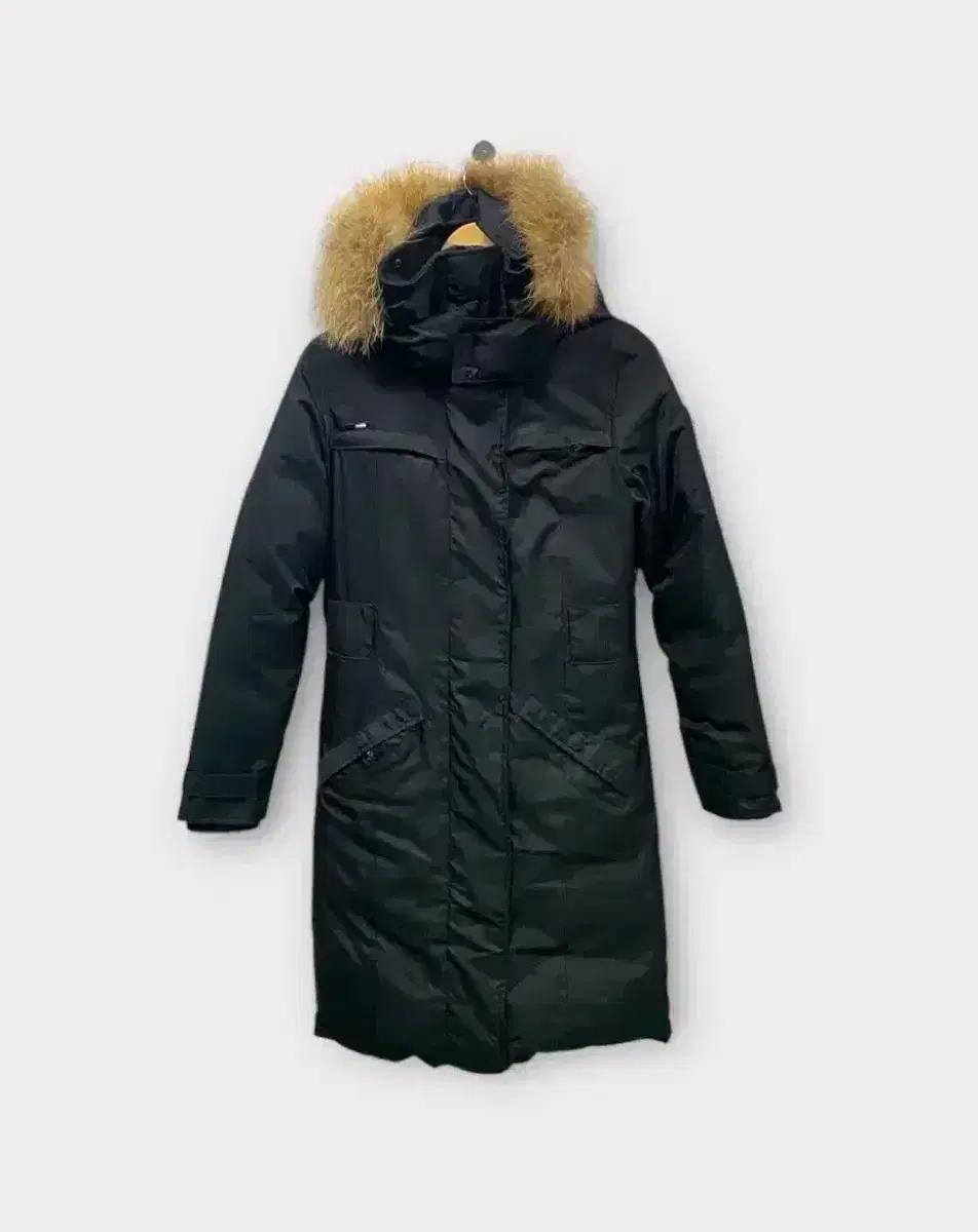 노비스 nobis. 쉬라 블랙 롱패딩 XS