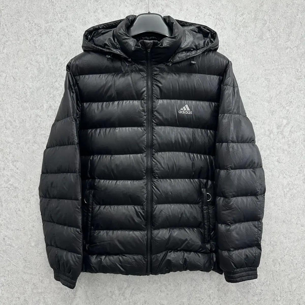 100 아디다스 남자 구스다운 경량패딩