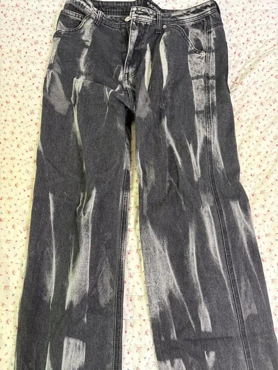 플레이버리즘 타이다이 워시드 카펜터 데님팬츠 M