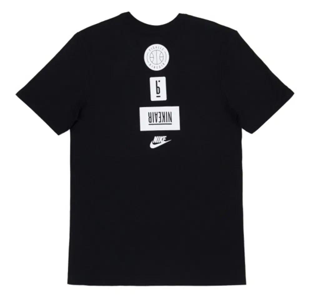 ( L ) 나이키 x 피갈레 티셔츠 블랙