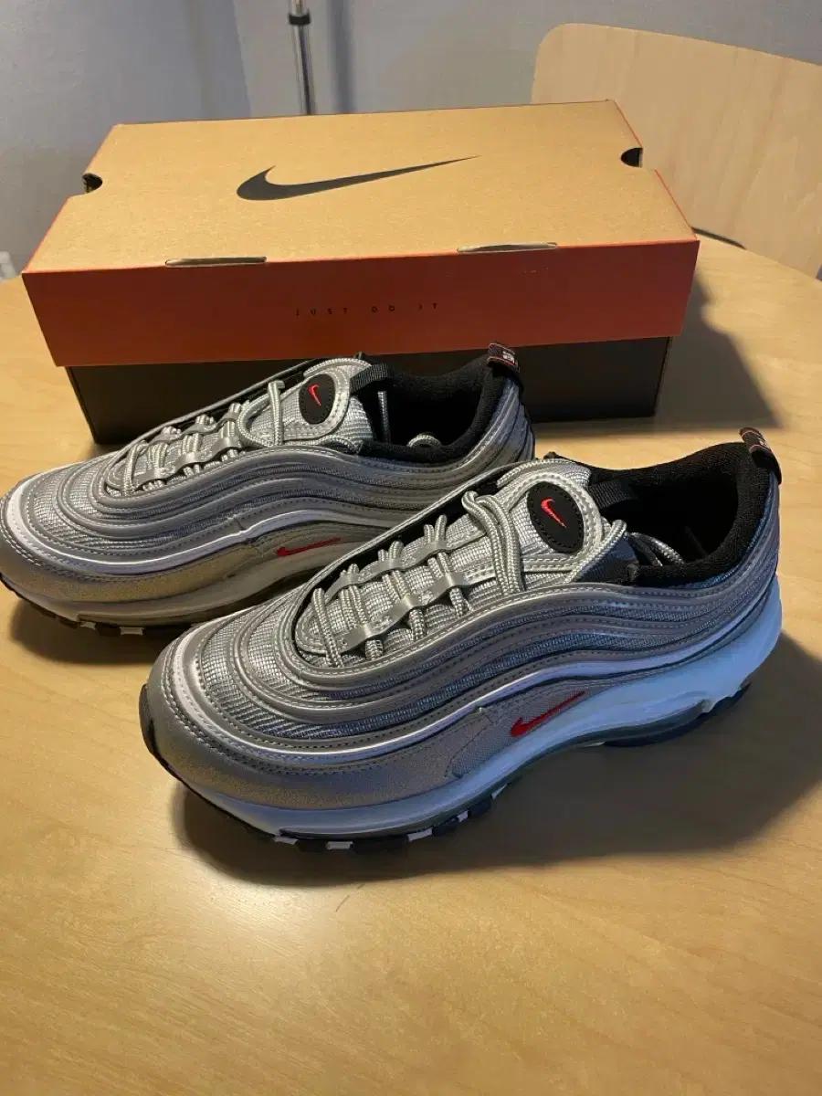 [새상품] 나이키 에어맥스 97 실버 OG 박스 풀셋 240