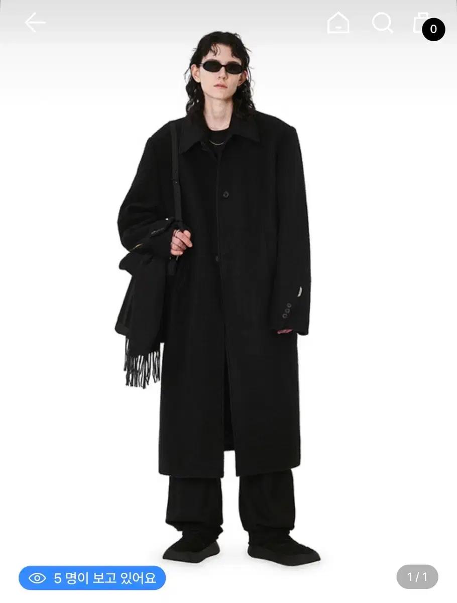 아더에러 에딘 코트 adererror 블랙