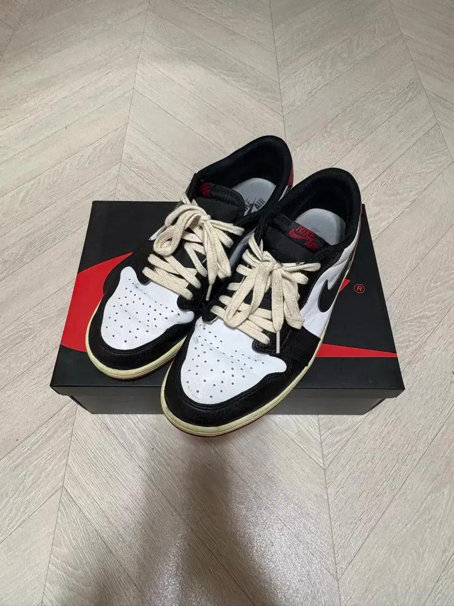 [290] 나이키 조던1 로우 블랙토