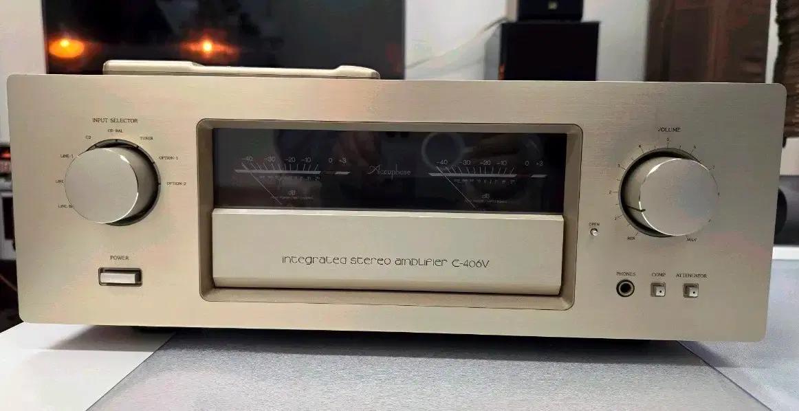 명기 아큐페이즈 Accuphase C-406V 인티엠프 민트급