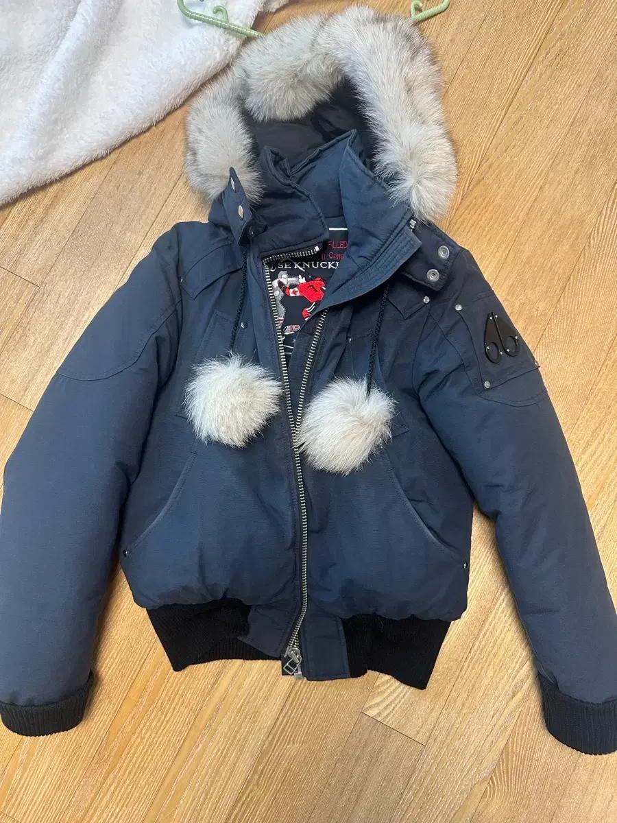 무스너클 여성 봄버 패딩 S