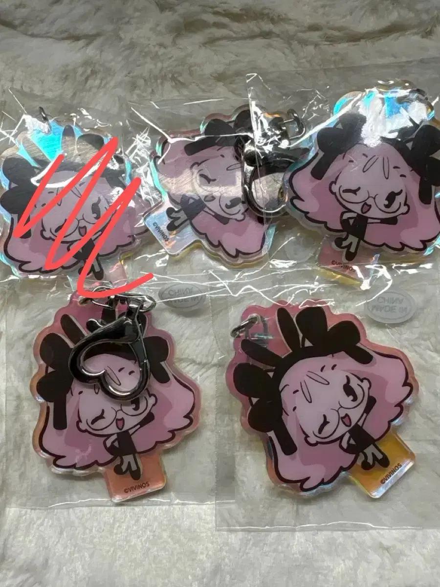 교환판매)에이스테바니스테 콜라보카페 미지 sd키링 일괄 이반틸수아현아루카