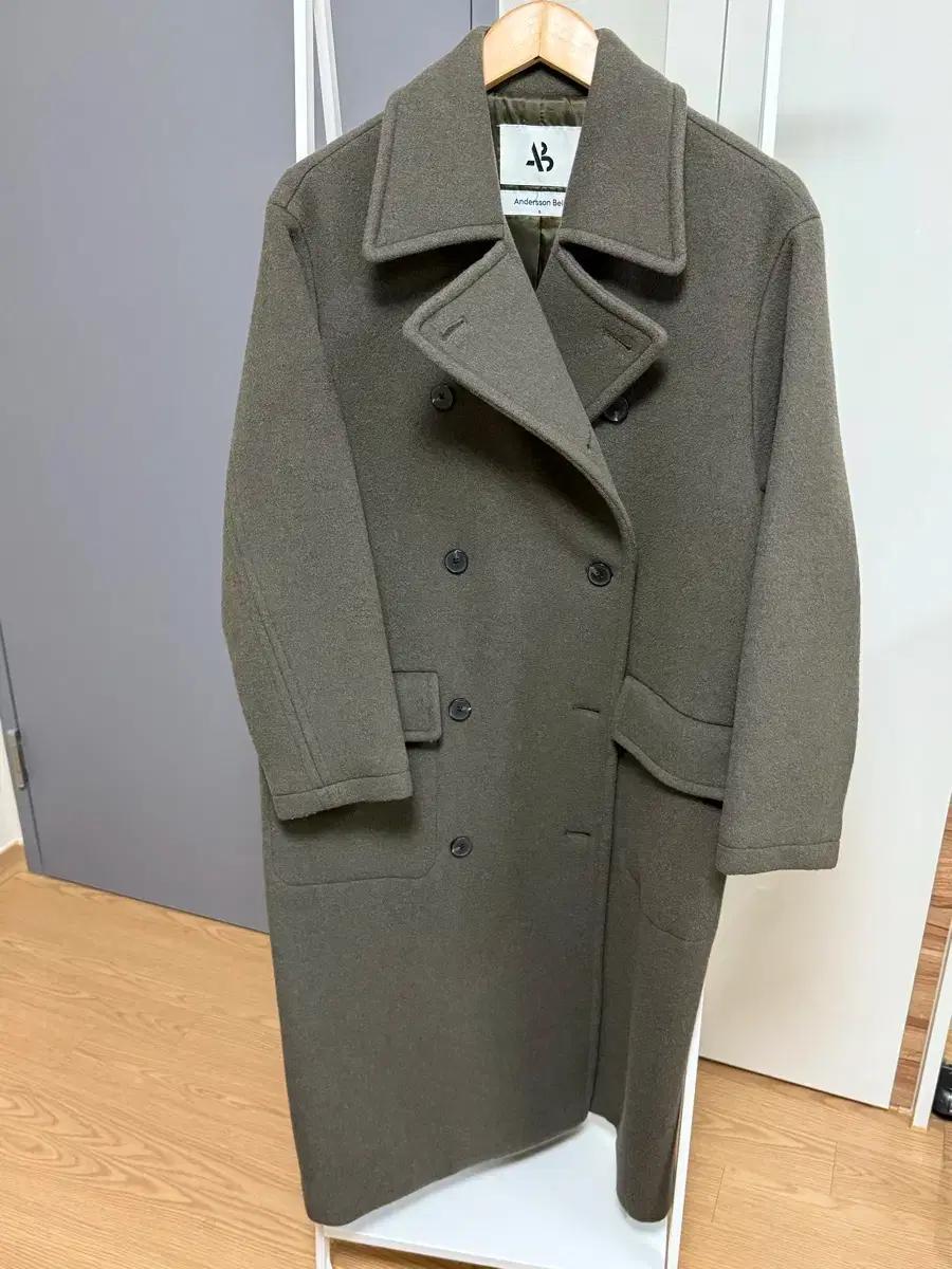 Andersson Bell 코트 카키 s