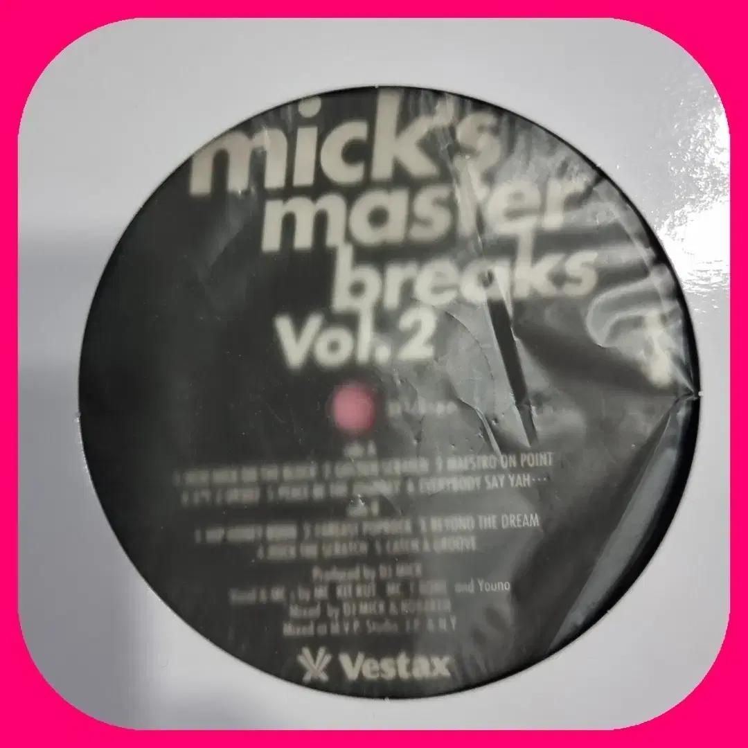 Mick's Master Breaks Vol.2 베스탁스 LP