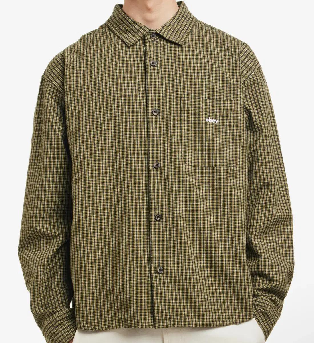 Obey-JIMMY WOVEN ROSIN MULTI(XL)