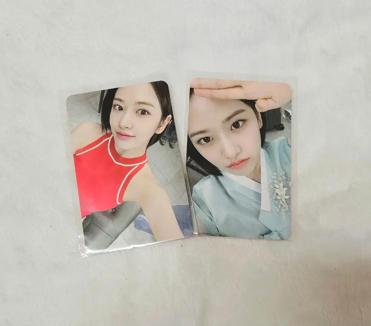 아이브 유진 IVE YUJIN 동원참치 포카 세트