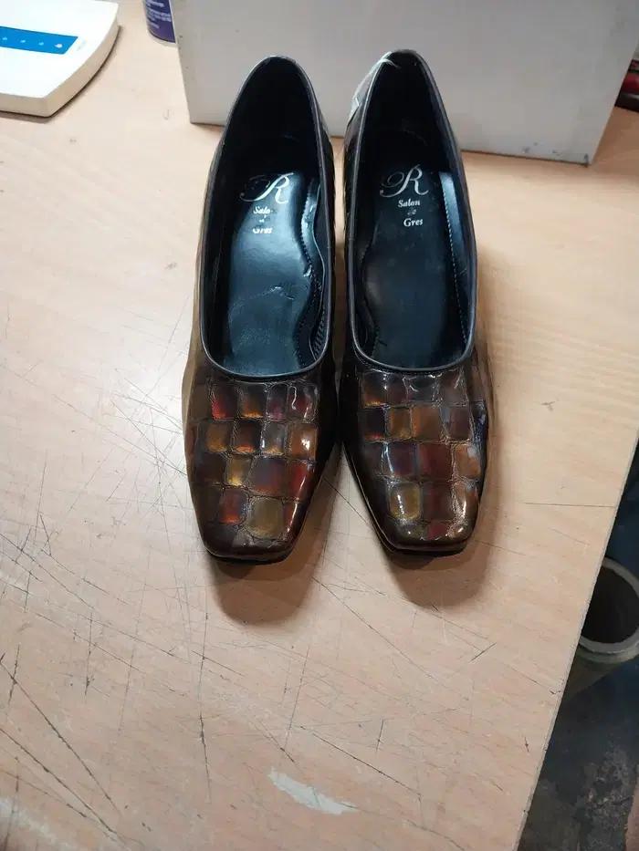 미착용 일제 여성 하이힐 235 미리