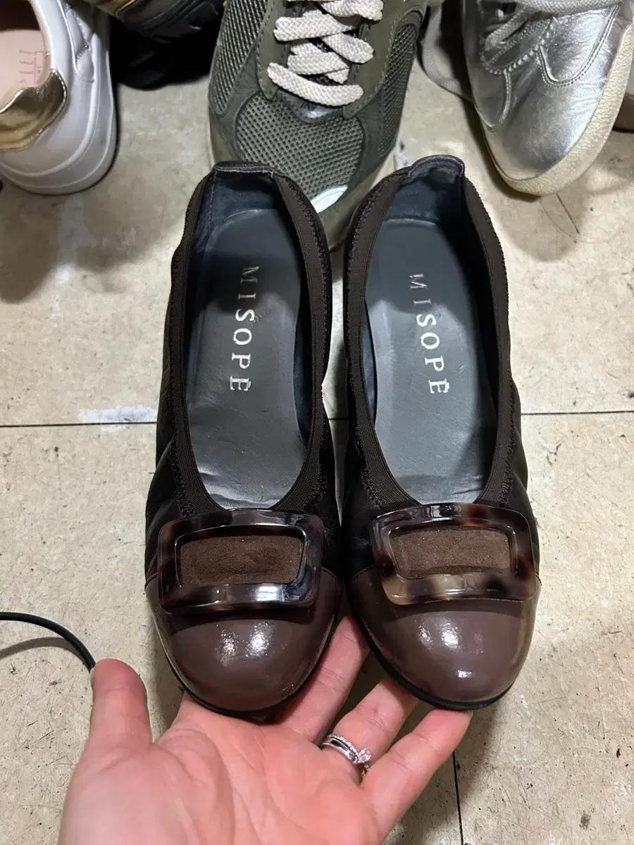 미소페 통굽 구두 235~240cm