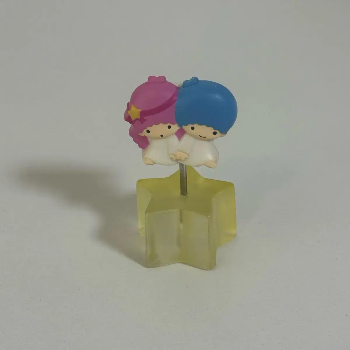 산리오 고전 리틀트윈스타 키키라라 스탠딩 클립