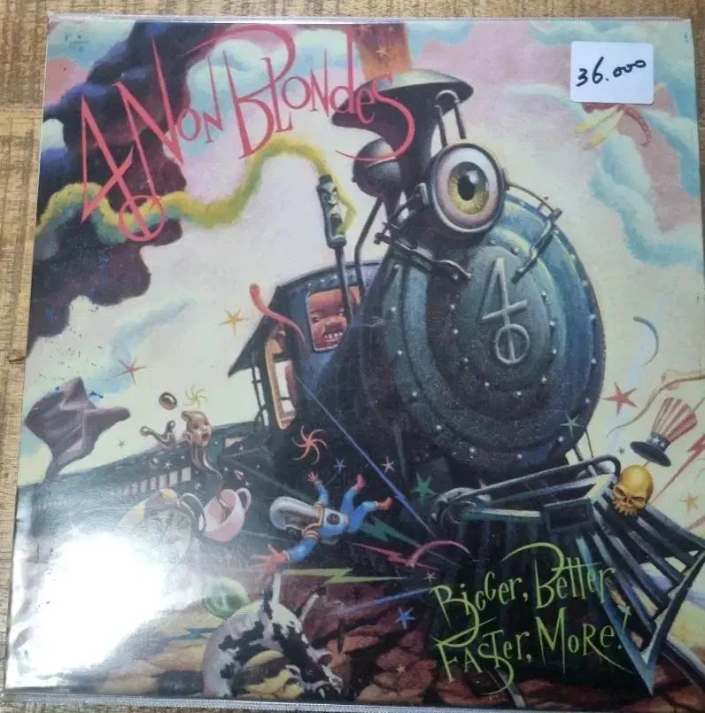 Bigger, Better, Faster 4 Non Blondes LP
