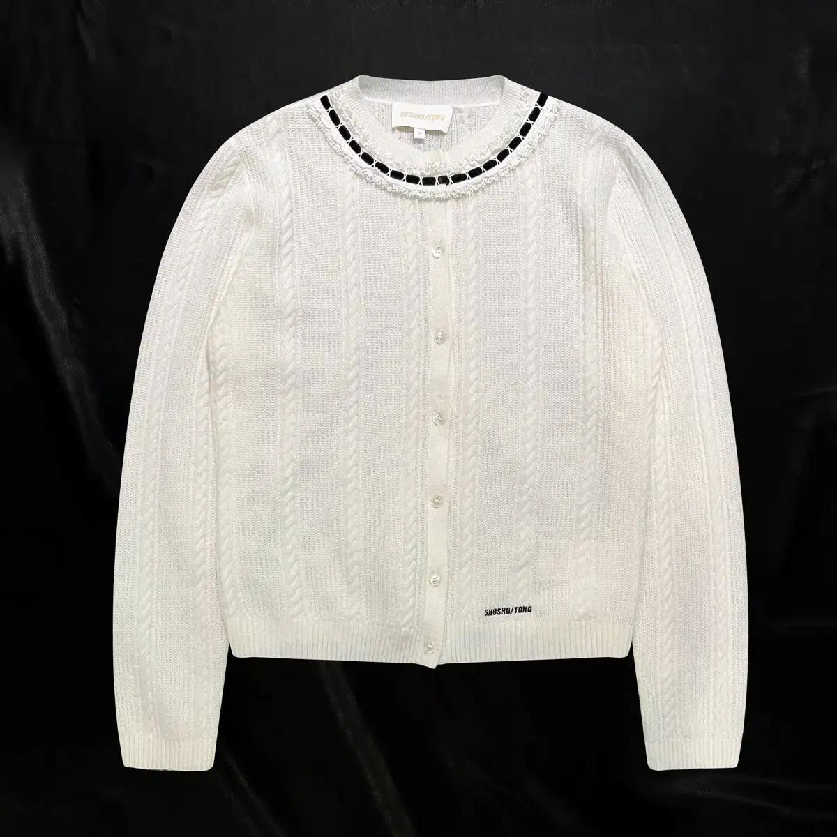 슈슈통 레이스 가디건