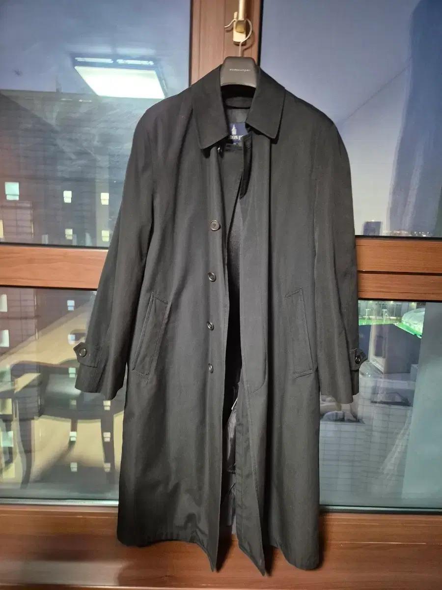 런던 포그 남성 싱글 트렌치 코트