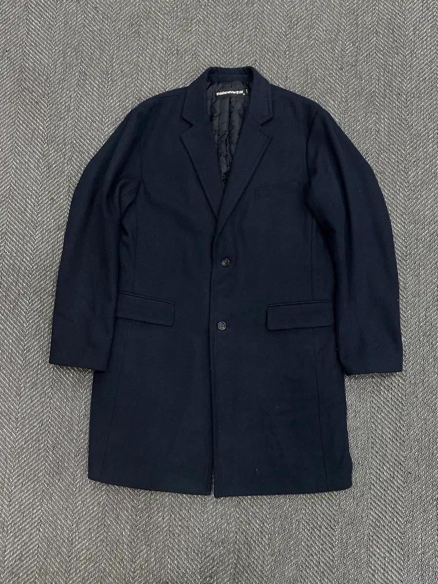 디스이즈네버댓 누빔 롱 코트