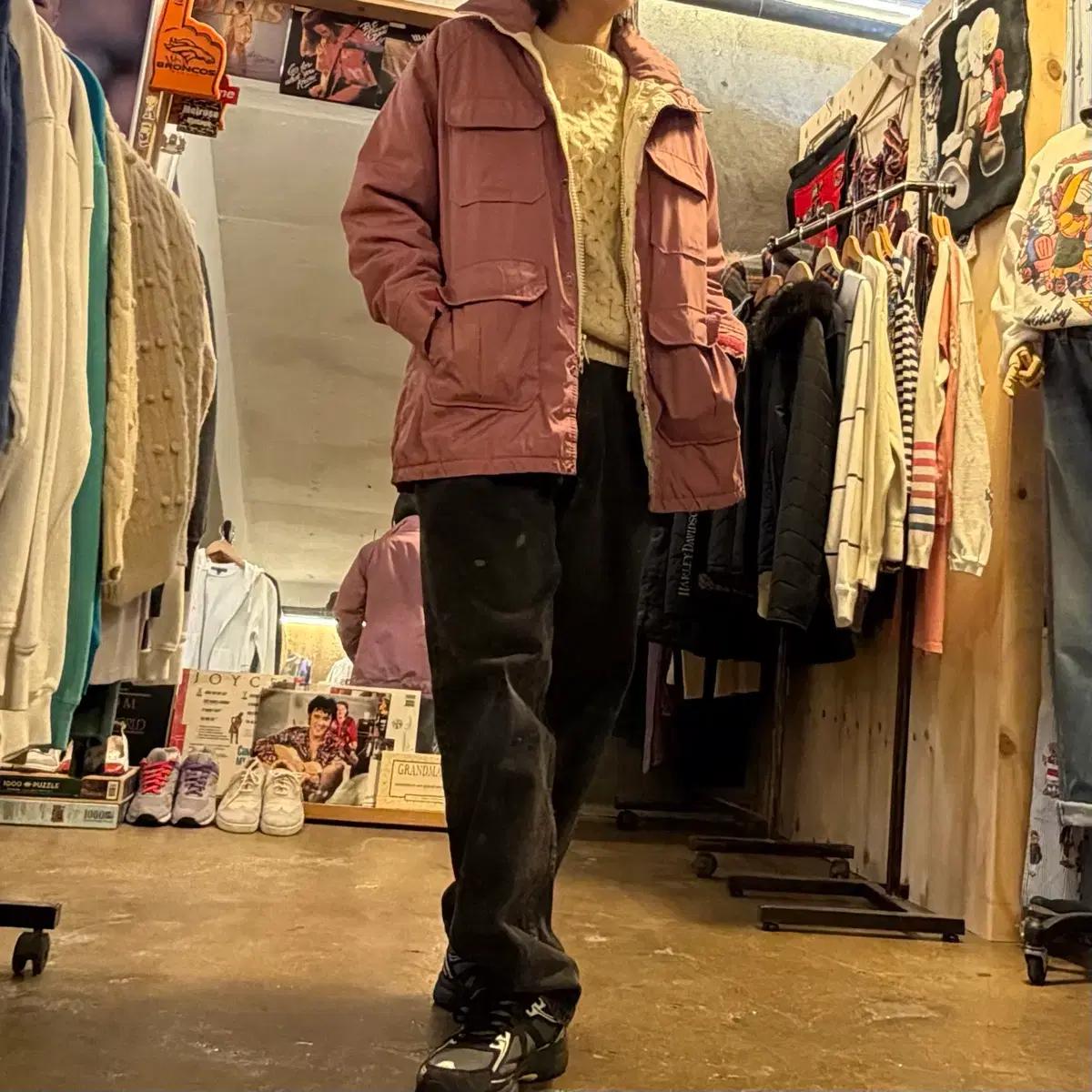 새상품급 80s Made in USA 울리치 야상자켓 헌팅자켓