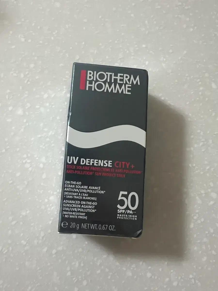 비오템 옴므 UV 디펜스 시티 선스틱 SPF50 20g