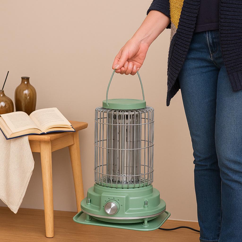 로터리 2단 전기히터 전기난로 캠핑난로