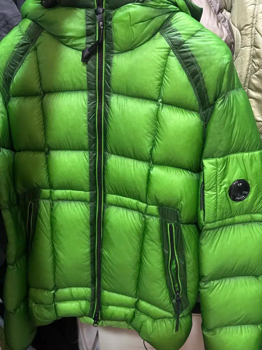 [52] CP컴퍼니 DD쉘 패딩 그린 다운자켓 D.D.쉘