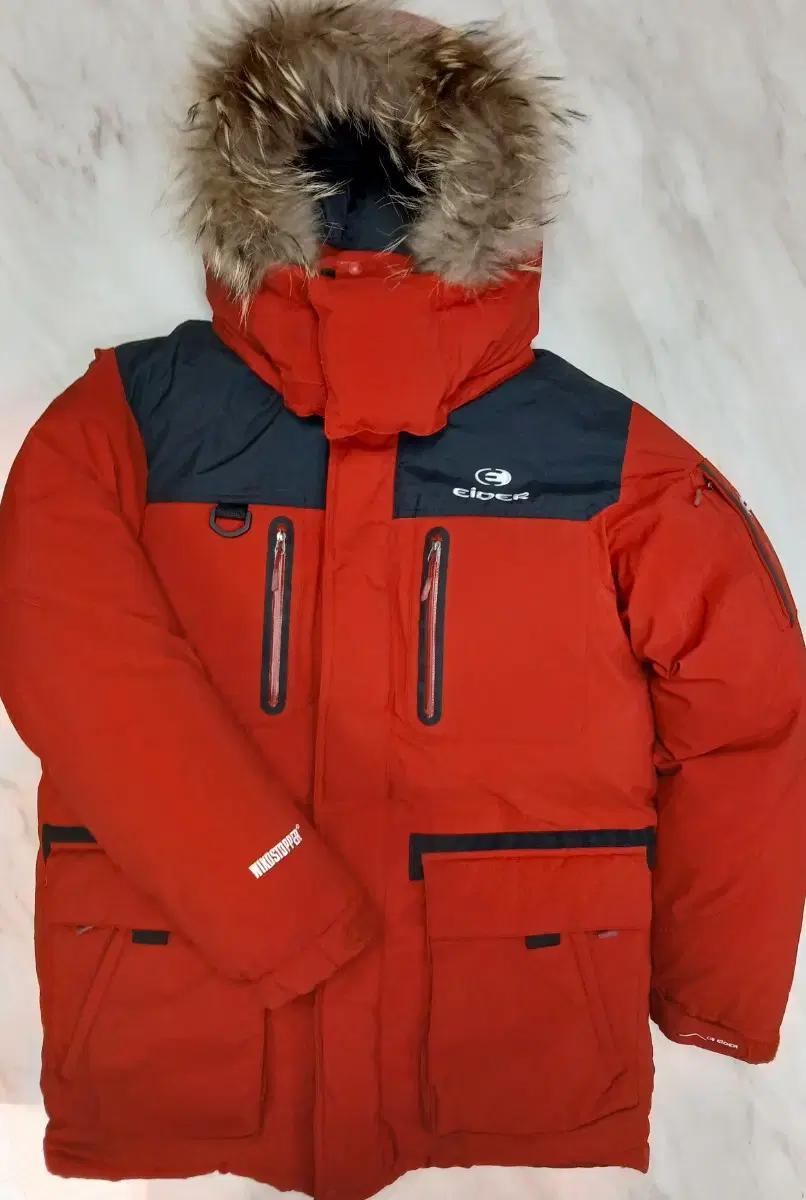 [진짜좋습니다] 아이더 구스다운 후드패딩 L 코오롱스포츠 K2 케나다구스