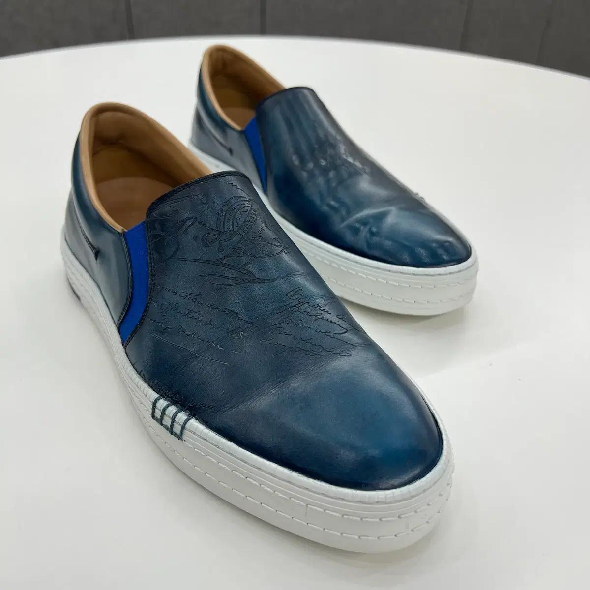 AB2 / 벨루티 스크리토 레더 슬립온 스니커즈 6.5size