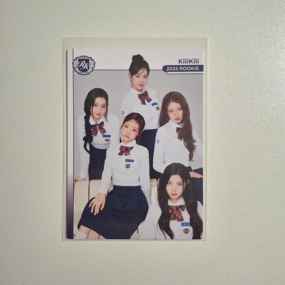 테레카 키키 교복 ver. 단체 베이스카드