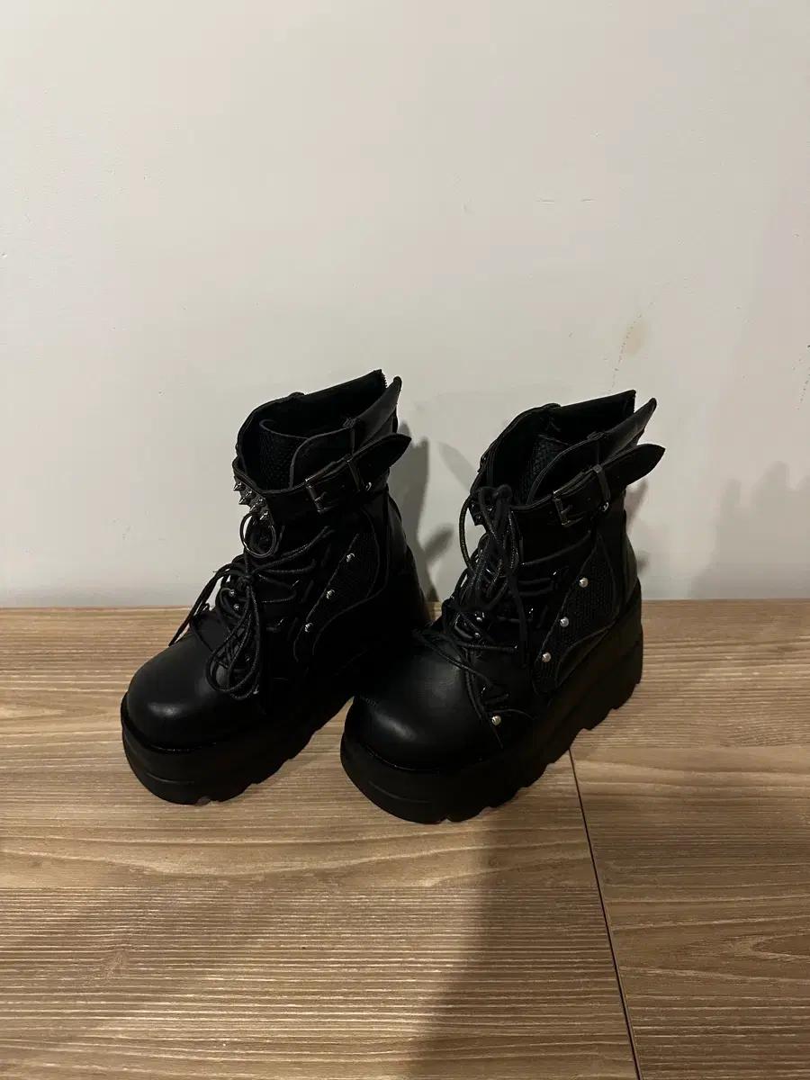 y2k 9cm 키높이 부츠