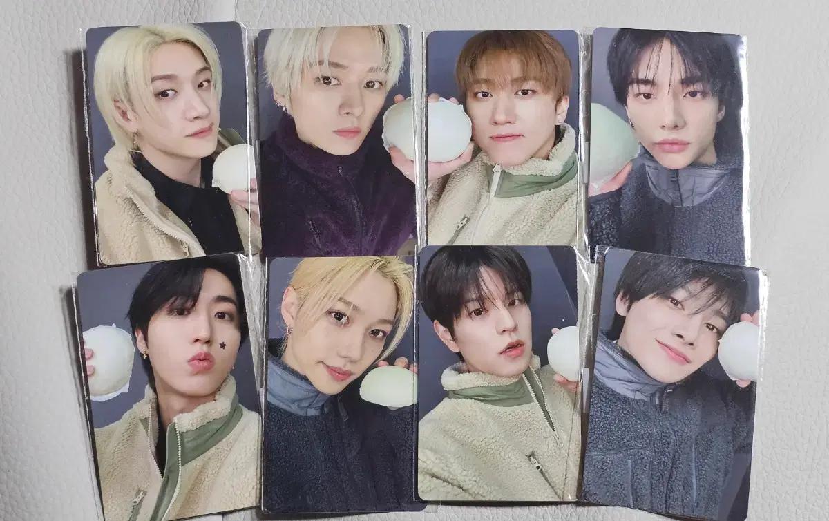 스트레이키즈 프리리스닝 포카 ot8세트