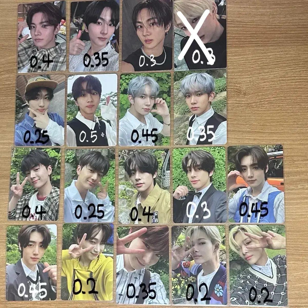 포마시세) 엔하이픈 멤버십 포카 양도 (희승제이제이크성훈선우정원니키