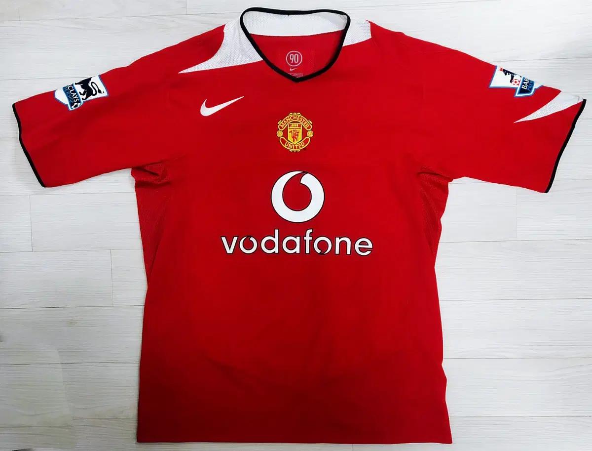 [새상품] 나이키 05 06 맨유 박지성 풀패치 홈 유니폼 M (정품)