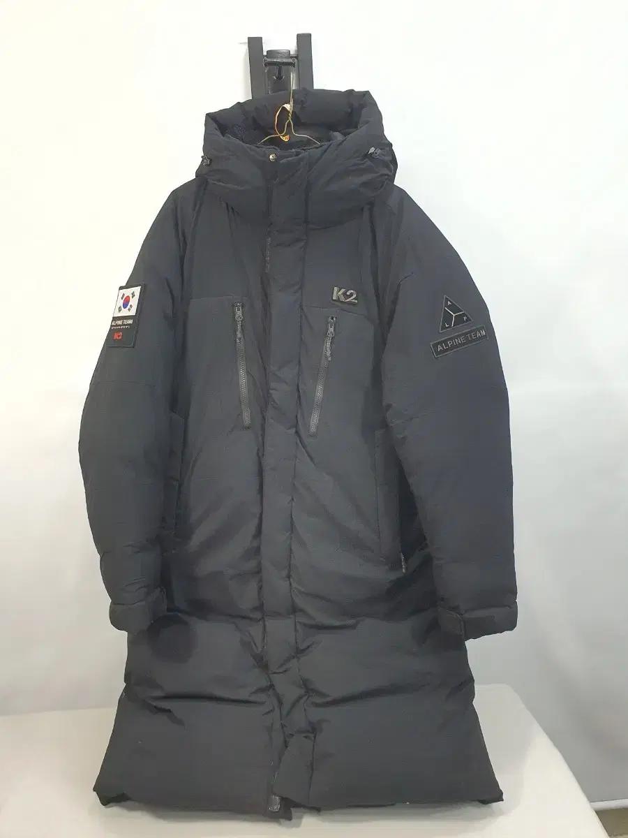 k2 코볼드 베르시나 롱패딩 대장 다운 코트 블랙 110