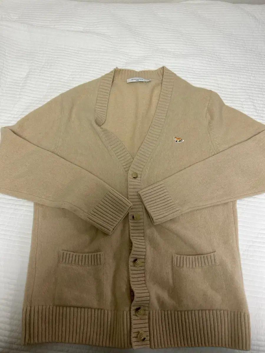 메종키츠네 가디건XL