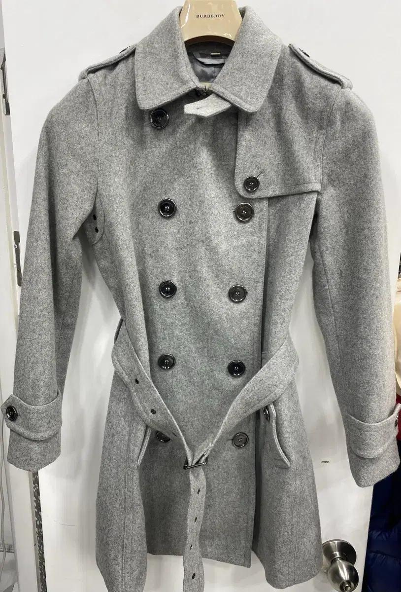 [여성S추천/새상품급] 버버리 울 캐시미어 트렌치 코트 풀 구성
