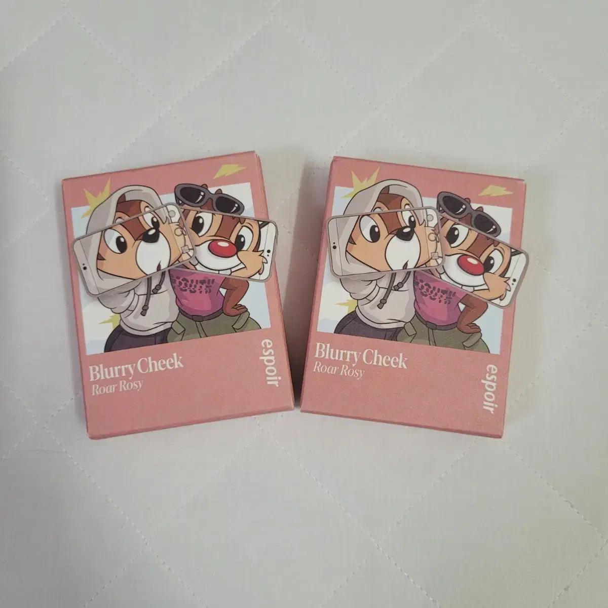 (미개봉)에스쁘아 블러리 치크 로어 로지 디즈니에디션 새상품