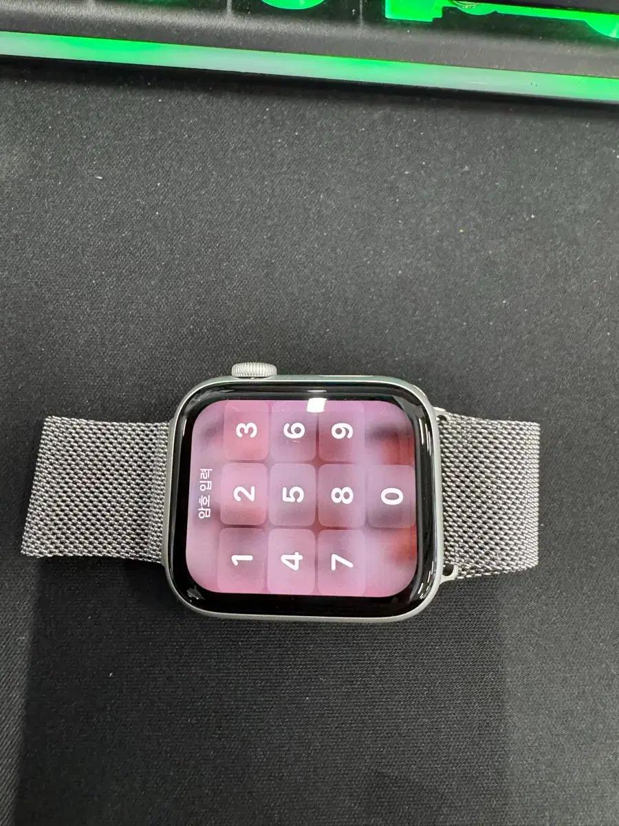 애플워치 se2 44mm실버