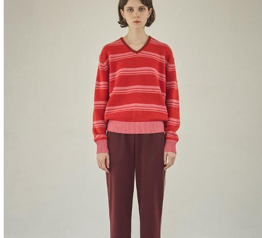 반원아틀리에 울 스트라이프 니트(새상품)