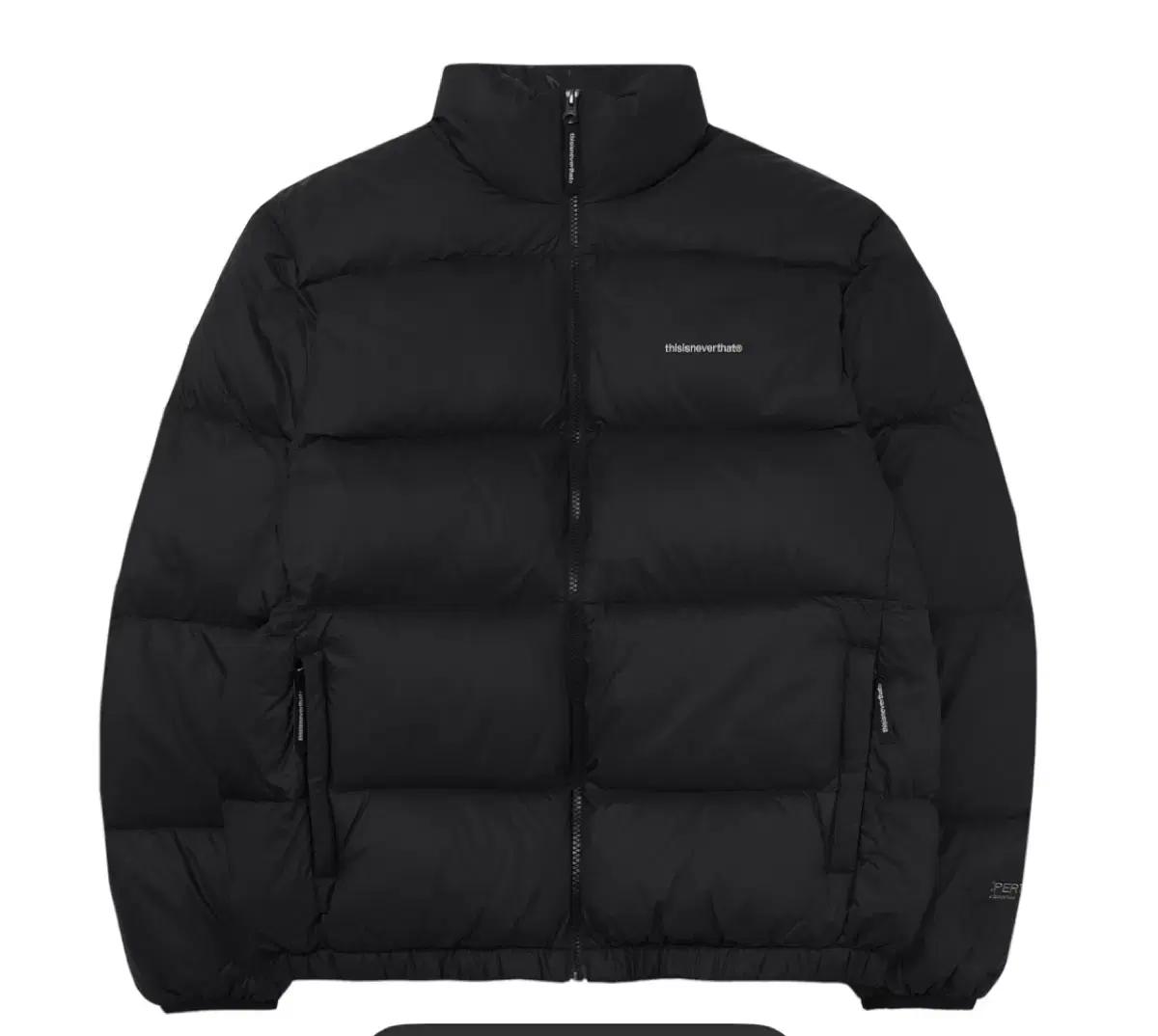 디스이즈네버댓 퍼텍스 T 다운 자켓 블랙
