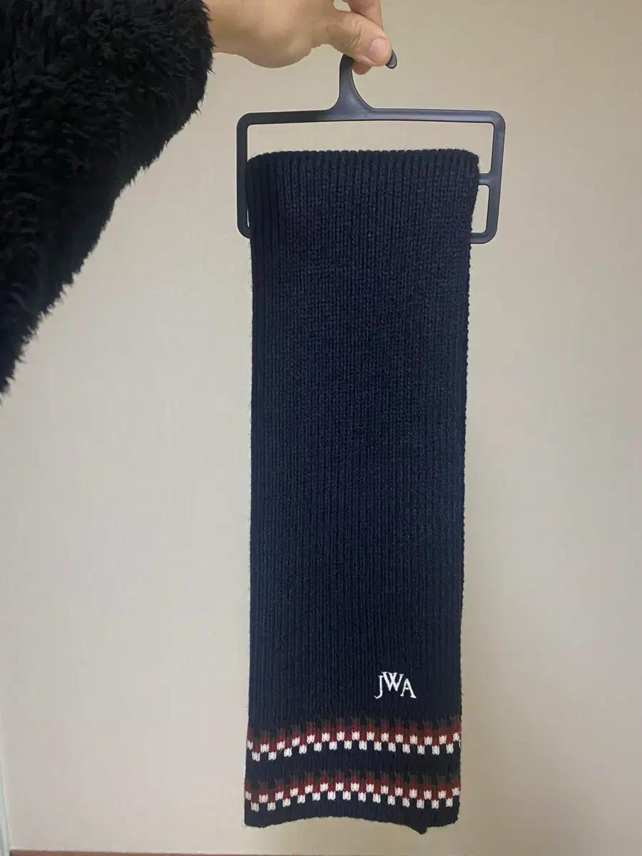 유니클로 jwa 히트텍 머플러 네이비