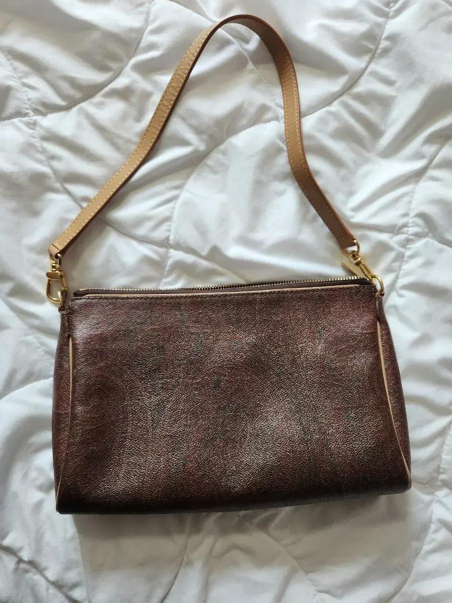 에트로 페이즐리 레더 숄더백