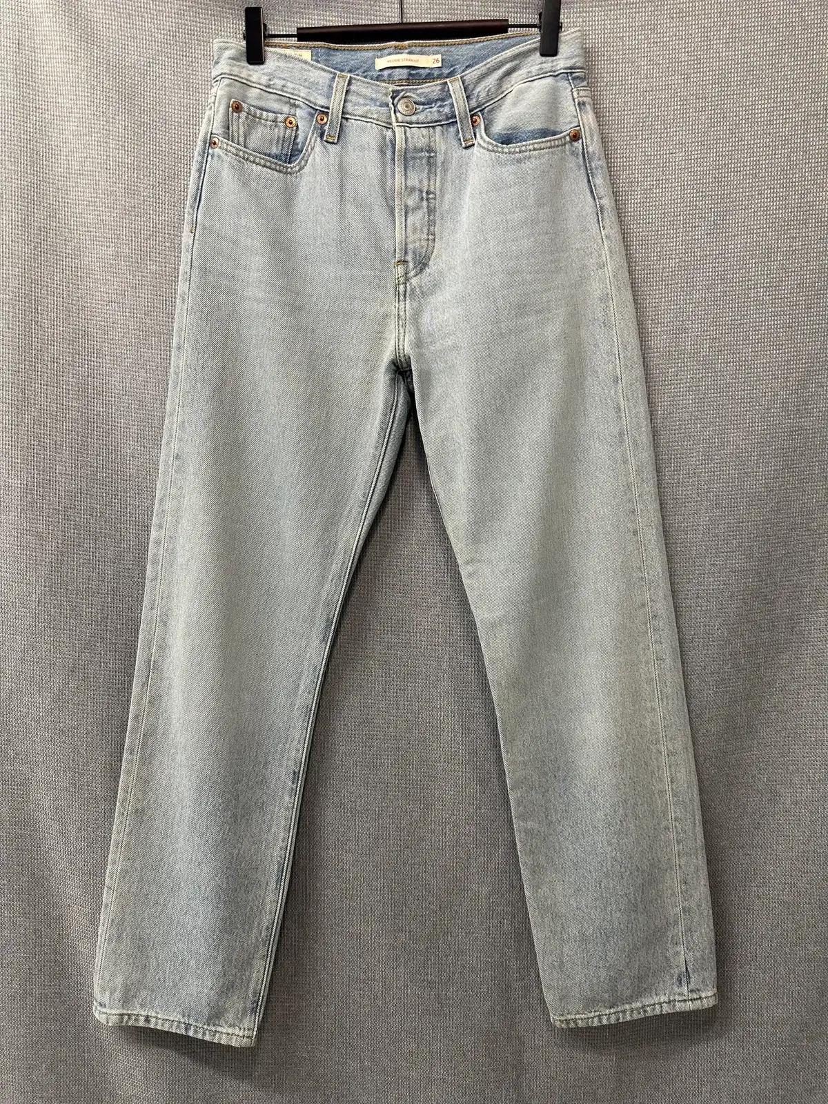 Levis PREMIUM WEDGIE STRAIGHT 26 연청