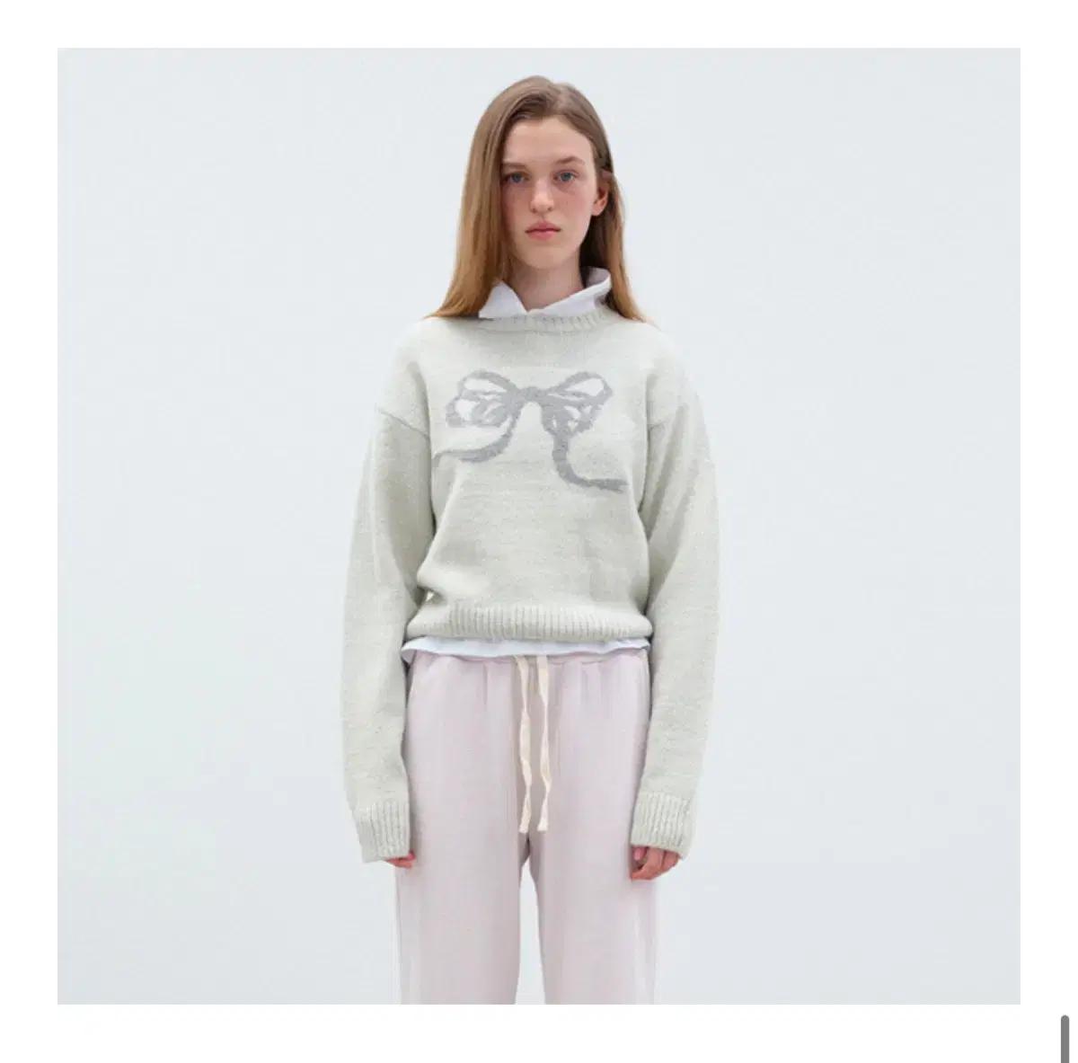 벤시몽 리본 니트