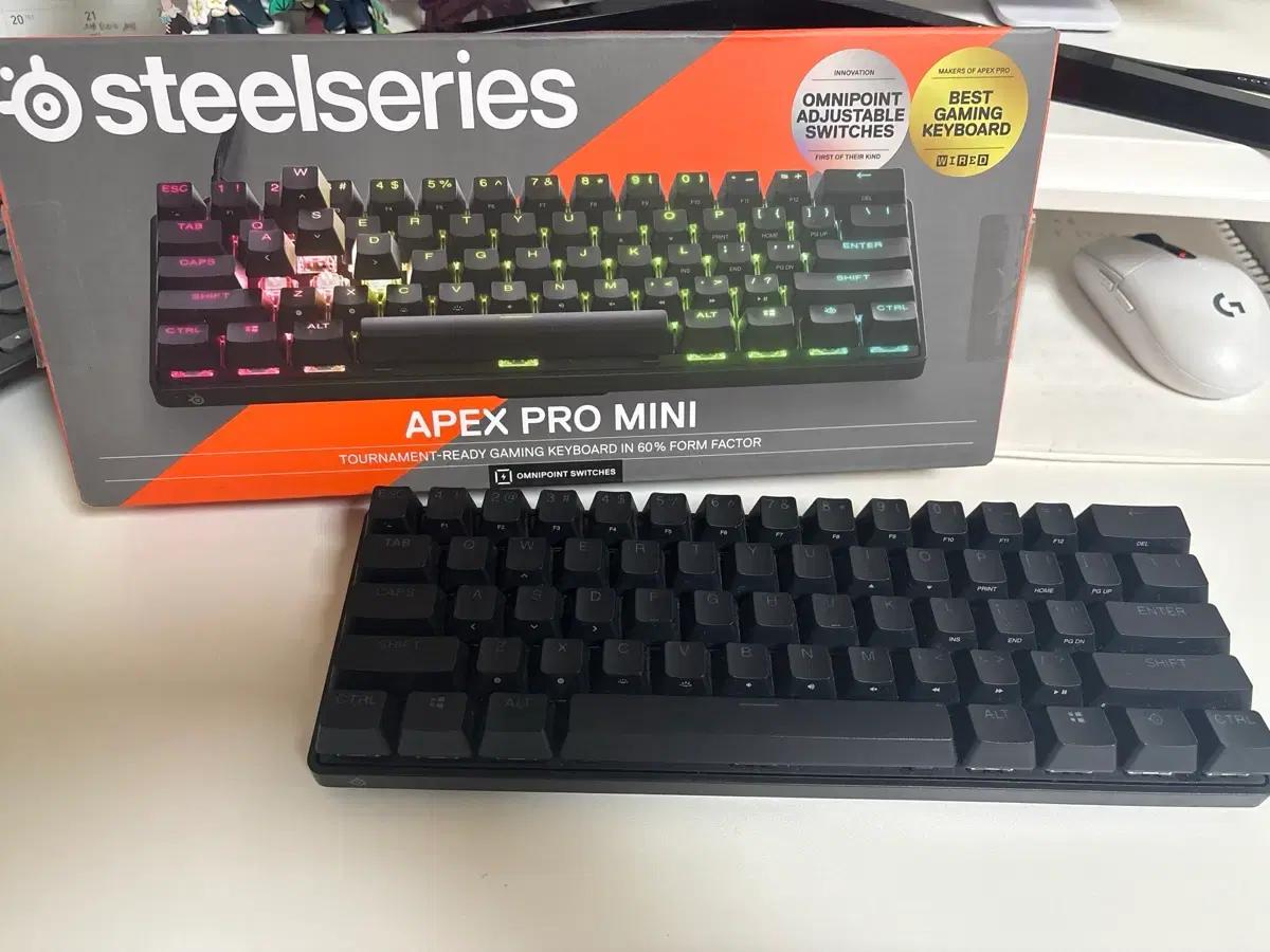 스틸시리즈 Apex Pro Mini 키보드