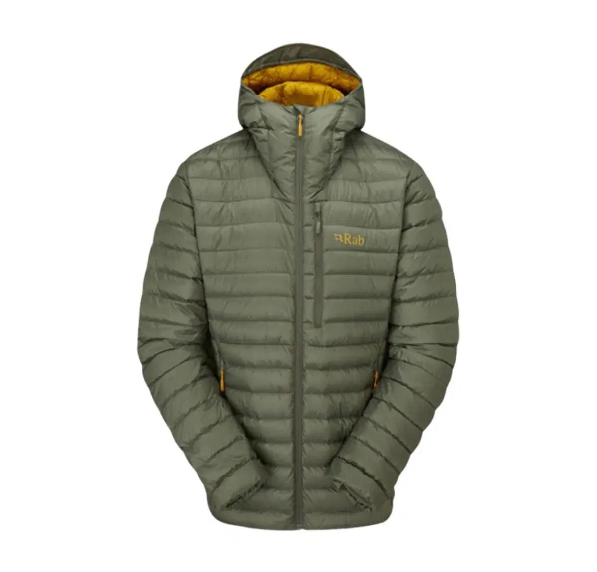 [XL] RAB 랩 마이크로라이트 알파인 자켓 라이트 카키