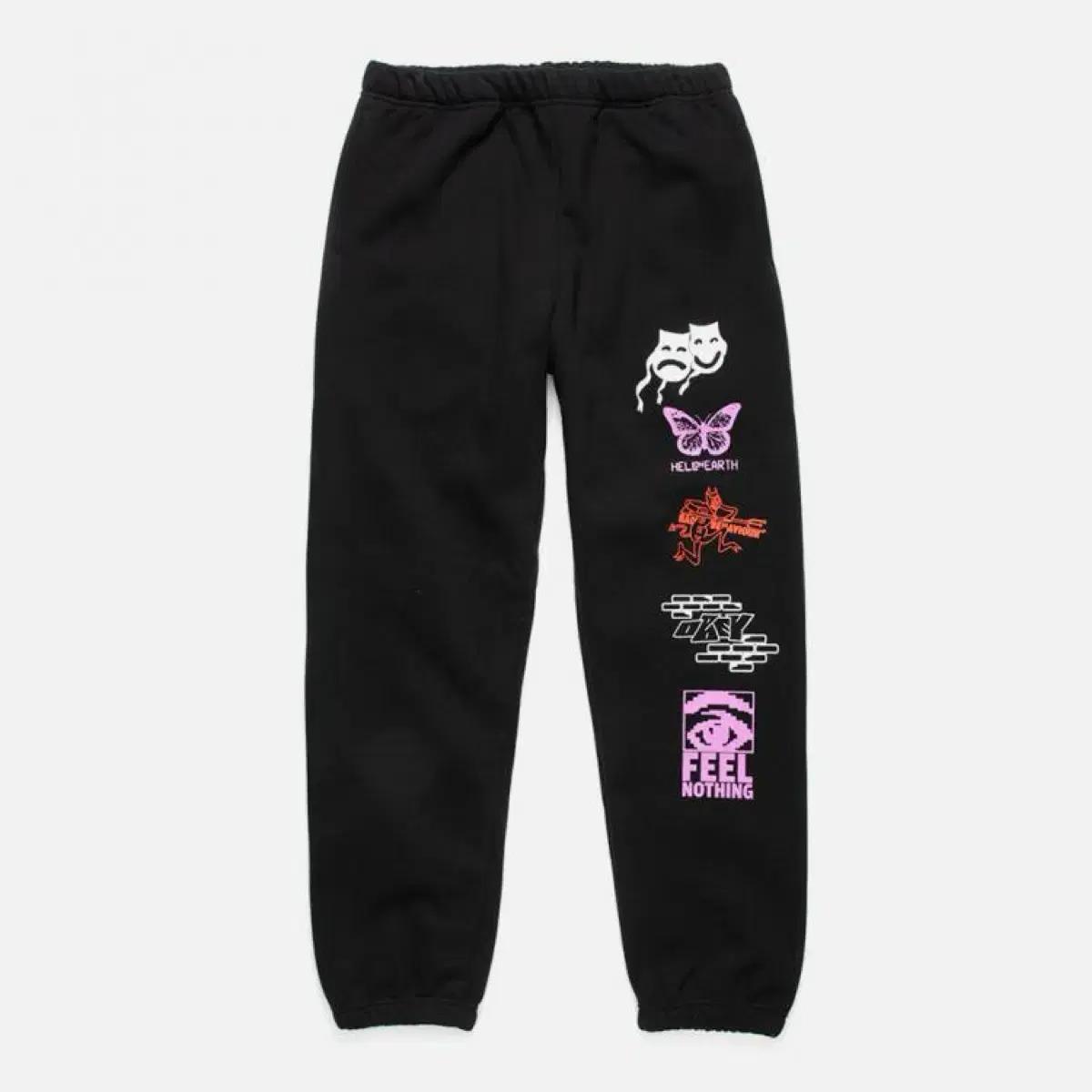 obey 오베이 스웻팬츠 스웨트팬츠 조거팬츠 스트릿 웍스아웃